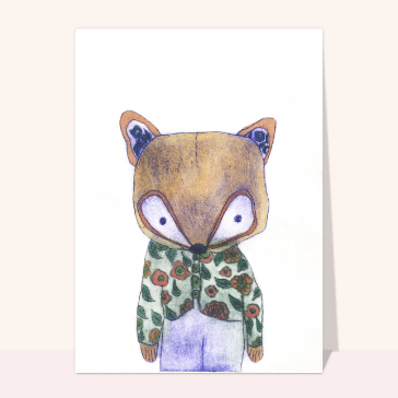 Petit renard timide