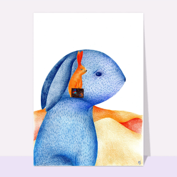 Les petits lapins écoliers