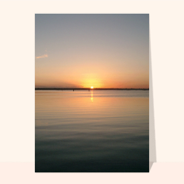 Couche de soleil