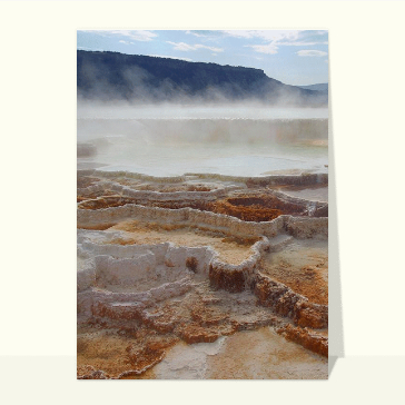 Paysages et nature : Mammoth Hots Springs