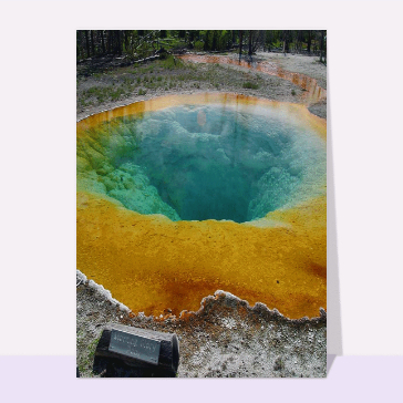 Paysages et nature : Morning Glory Yellowstone