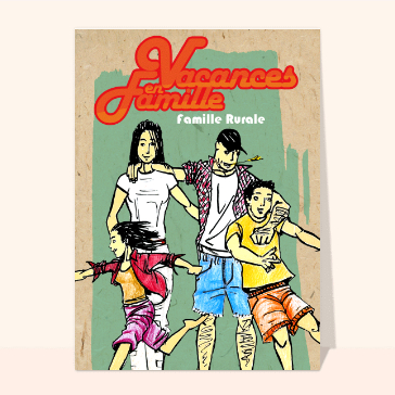 Vacances en famille à la campagne