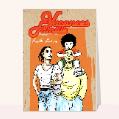Cartes vacances en famille pour votre texte