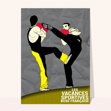 Vacances sportives boxe française