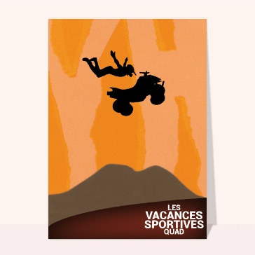Vacances sportives en quad
