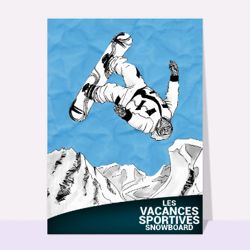 Vacances sportives snowboard