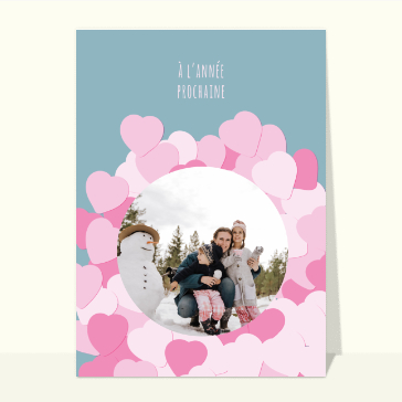 Carte souvenir de vacances : A l'année prochaine