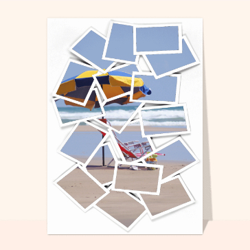 Polaroides de la plage