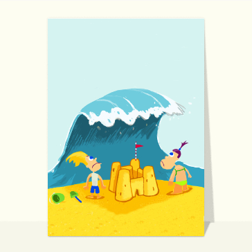 Attention à la vague!