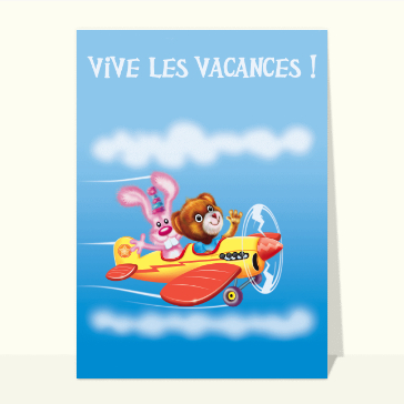 Vive les vacances dans un petit avion