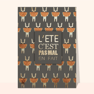 L'été c'est pas mal en fait