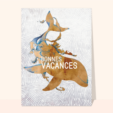 Bonne vacances à la mer