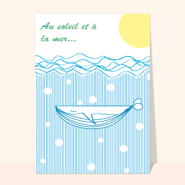 Au soleil et à la mer