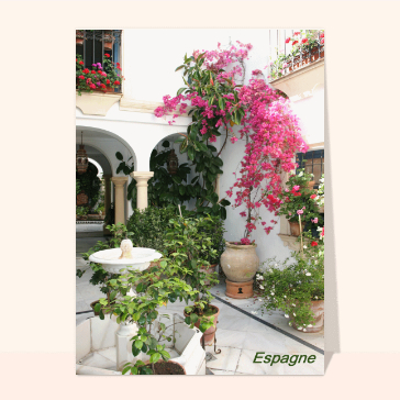 Patio vacances en espagne
