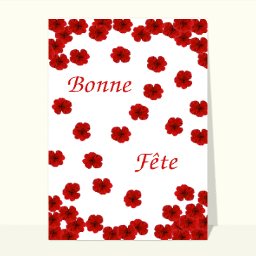 carte fête des grand-mères : Bonne fete