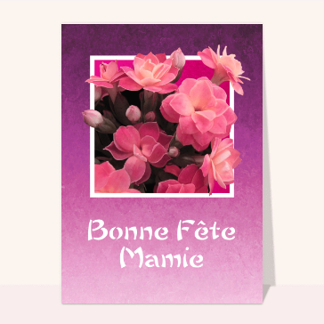 Bonne fete mami et fleurs