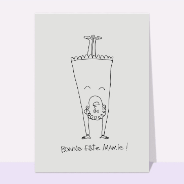 Bonne fête mamie acrobate