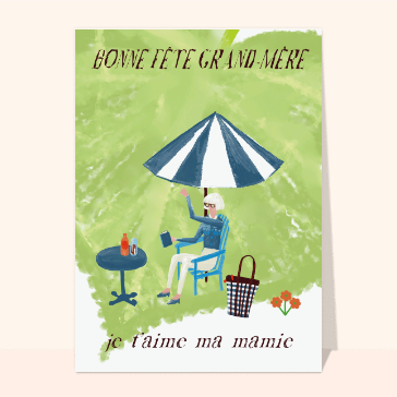 Je t'aime ma mamie