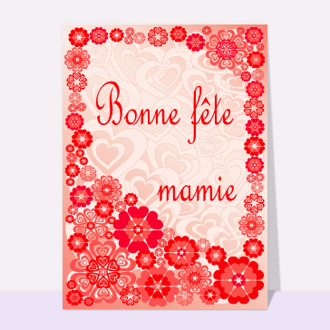 carte fête des grand-mères : Bonne fete mami