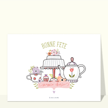 Bonne fête mamie chérie