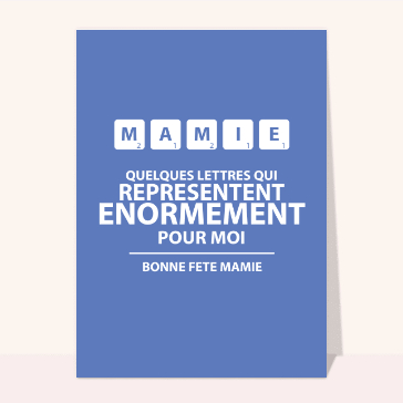 Mamie et le Scrabble