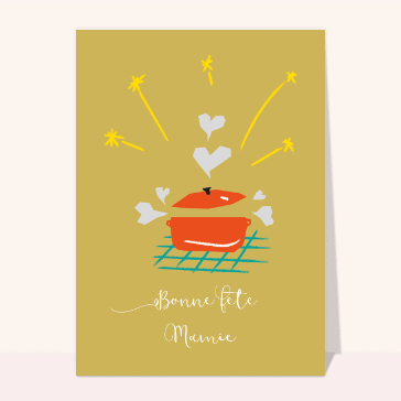 Bonne fête mamie gourmet