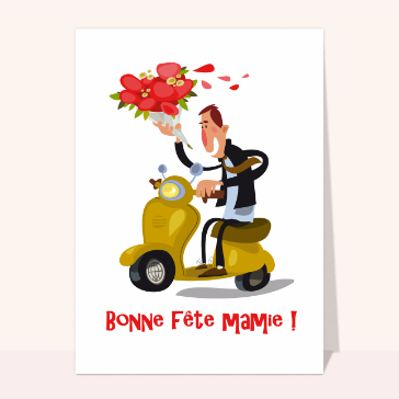 Fete des grands meres en scooter