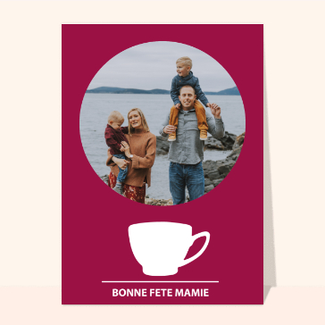 Tasse à café fête des mamies