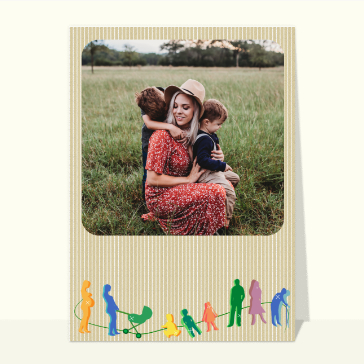 Mamie et toute la famille