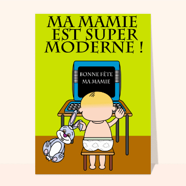 Fête des grand-mères super moderne