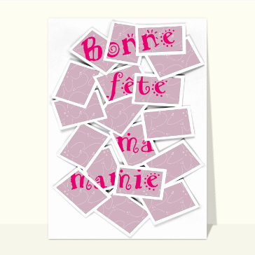 Photos bonne fête ma mamie