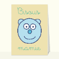 Cartes fête des grand-mères pour enfants pour votre texte