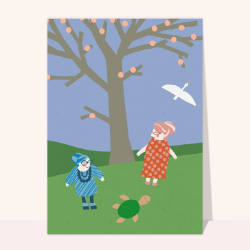 Mamie dans la nature