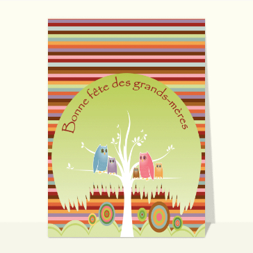 Fete des grands-meres chouettes