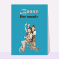 cartes anciennes fête des grands-mères pour votre texte