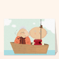 Cartes fête des Grands-pères humour pour votre texte