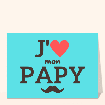 J`aime mon papy