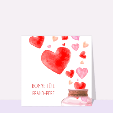 Des coeurs pour papy