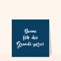 cartes de fête des grands-pères pour votre texte