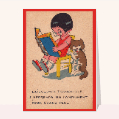 cartes anciennes fête des grands-pères pour votre texte