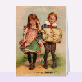 cartes anciennes fête des grands-pères pour votre texte