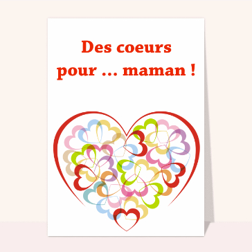 Des coeurs pour maman