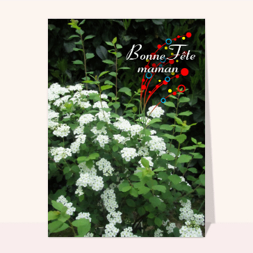 Carte Fête des mamans
