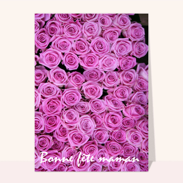 Plein de fleurs bonne fete maman