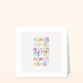 cartes fête des mères pour votre texte