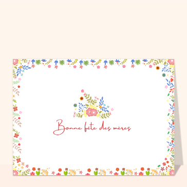 Délicates fleurs pour la fête des mères