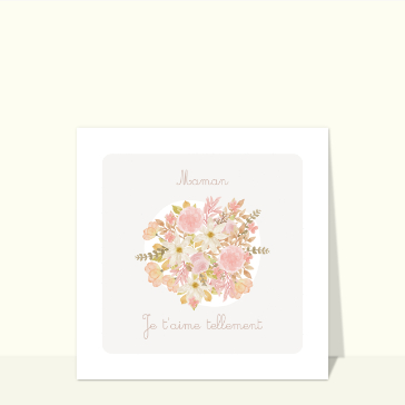 Papi, mamie, papa, maman : Maman je t`aime tellement