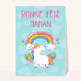 Cartes fête des mères pour enfants pour votre texte