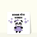 Cartes fête des mères pour enfants pour votre texte