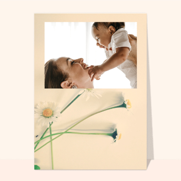 Jolies pâquerettes pour maman